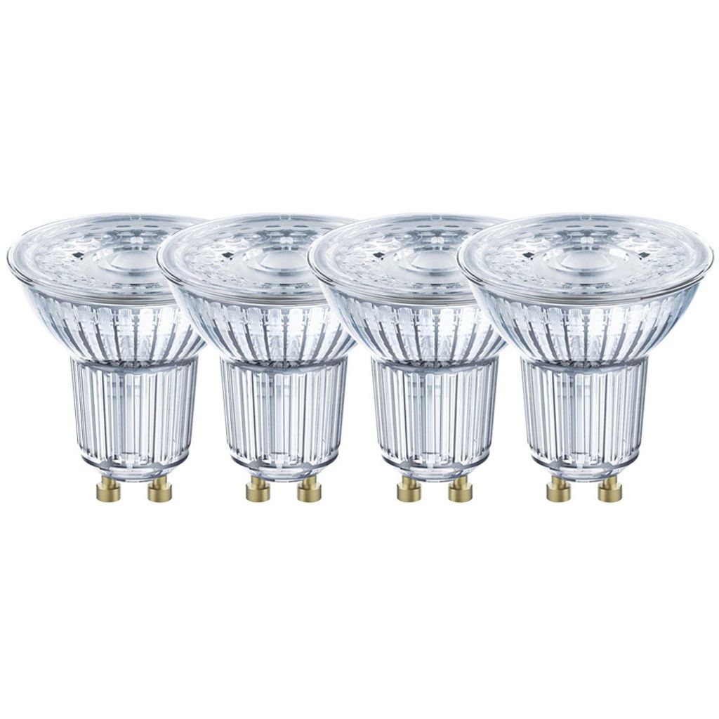 4 x Ledvance LED Smart+ Glas Reflektor 5W = 40W GU10 350lm warmweiß 2700K 45° Dimmbar App Google Alexa Apple HomeKit Bluetooth