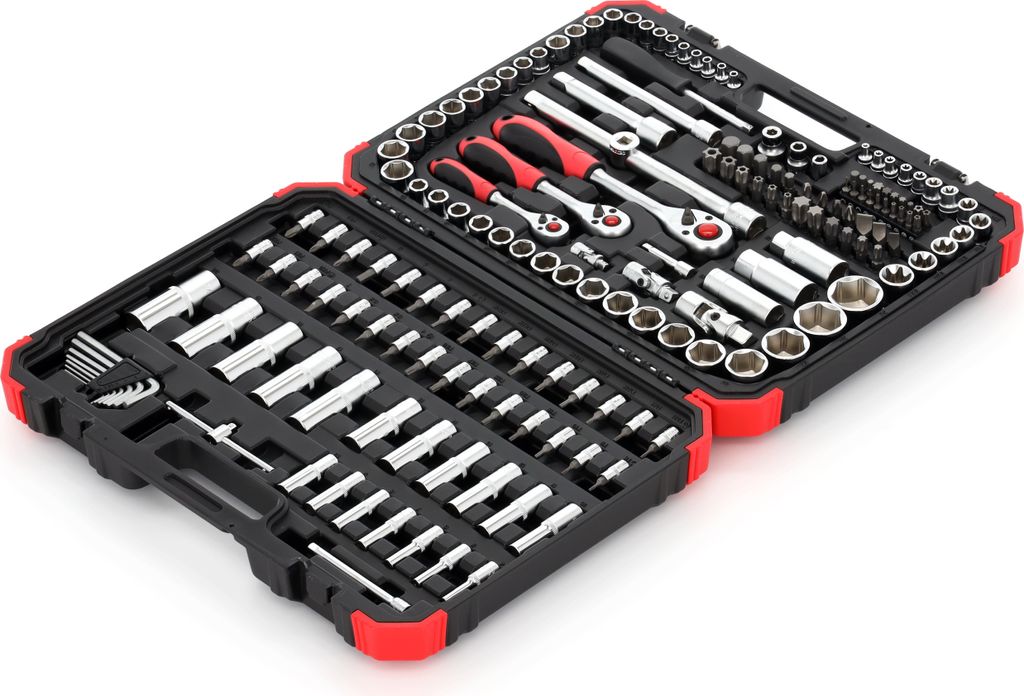 GEDORE red R45603172 Steckschlüssel-Satz 1/4"+3/8"+1/2" Produktbild 9