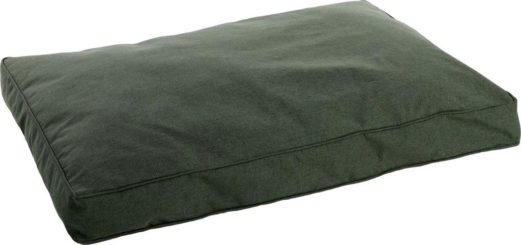 Flamingo Hundekissen Geneve rechteckig dunkelgrün, Maße: 100 x 70 x 12 cm