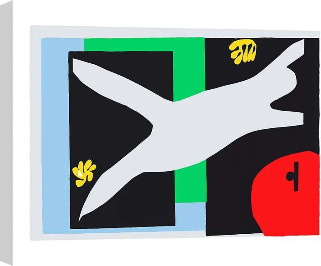 Tableau Henri Matisse Jazz 12 Le Nageur dans l'Aquarium Toile 60x40 cm