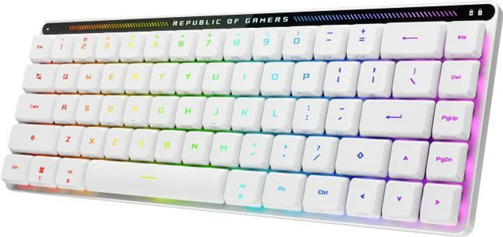 Clavier Gamer Optique ASUS ROG Falchion RX Low Profile 65% Tri-mode Noir