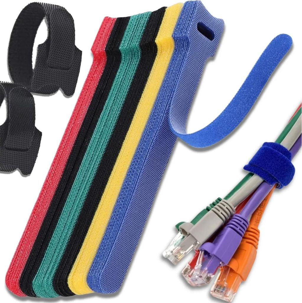 EDIBAZZAR | Stahovací pásky na suchý zip pro upevnění Obrázek produktu 