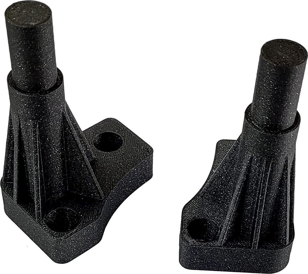2x Achse Gleitscharnier Gleiter Ersatzteil passend für IKEA Behjälplig Spülmaschine