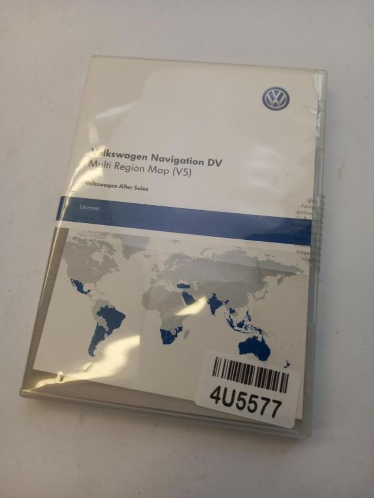 Original Volkswagen Navi Aktivierungsdokument Multi Region V5 510919866AR