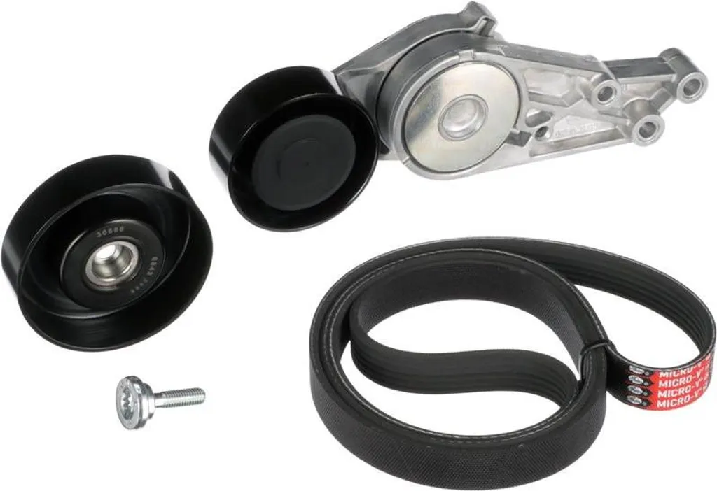 Kit de Réparation Courroie Gates K016PK1573 pour Entretien Audi et Seat