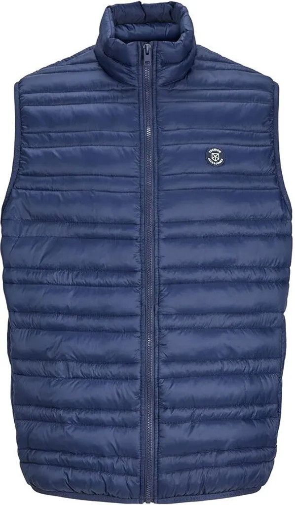 Gilet Léger Jack & Jones Cctyler Bleu L : Restez au Chaud sans Poids