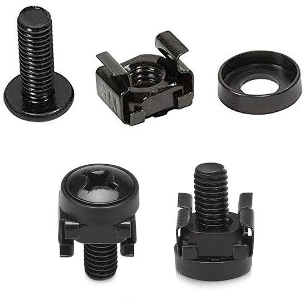 Kit de fixation M6 pour baie de brassage et console serveur - 60 pièces