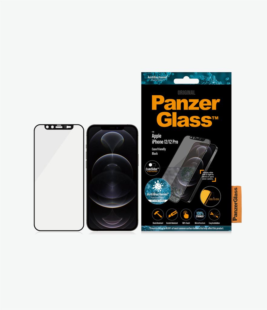 Panzerglass E2E Verre microfracturé antimicrobien avec Image du produit 
