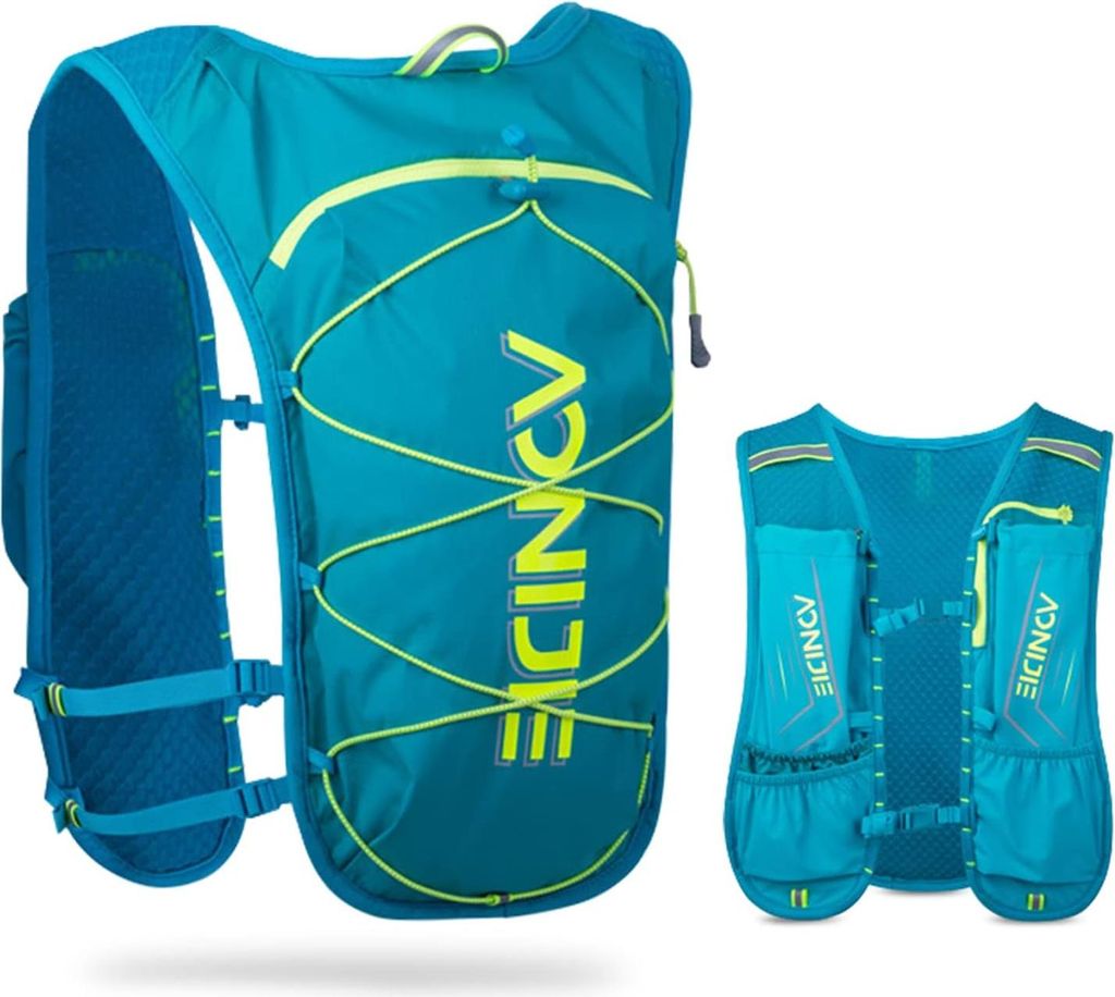 Hydratationsrucksack Trail Running Vest Marathon - Atmungsaktiver Outdoor Sport Rucksack - Leichter Wasser Rucksack - Marathoner Running Vest