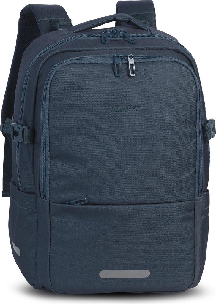 BestWay Cube Reiserucksack: Graublau Produktbild 