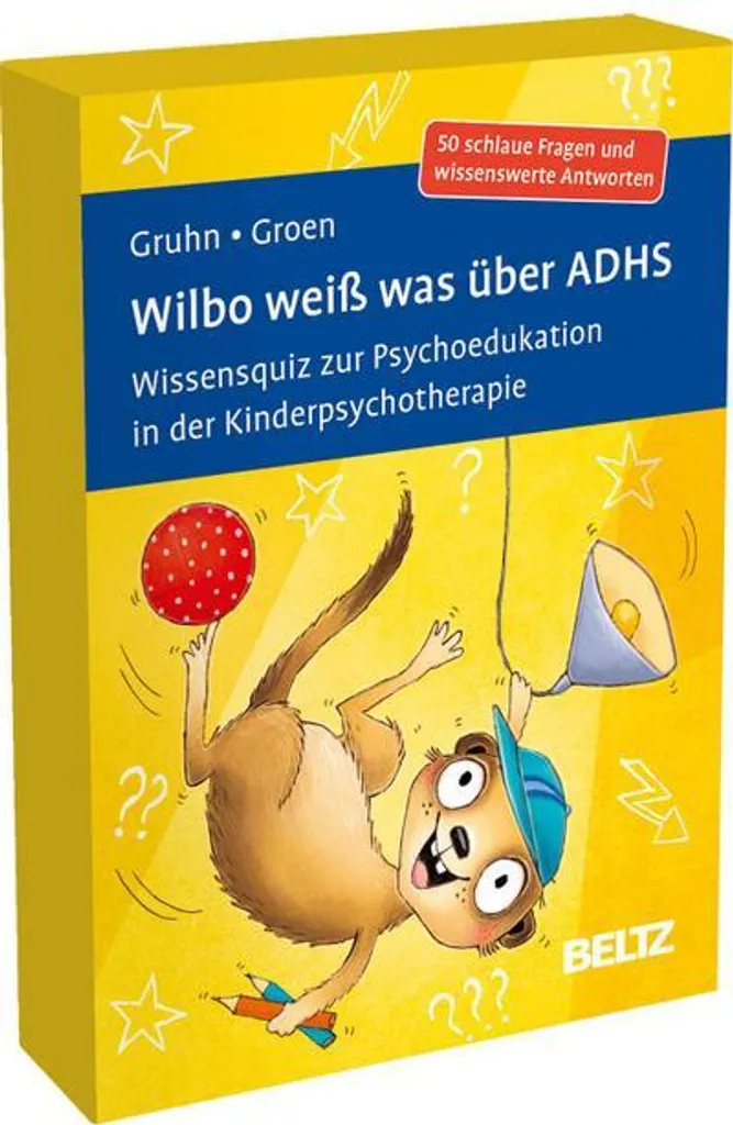 Wilbo weiß was über ADHS : Livre éducatif illustré sur le TDAH enfant