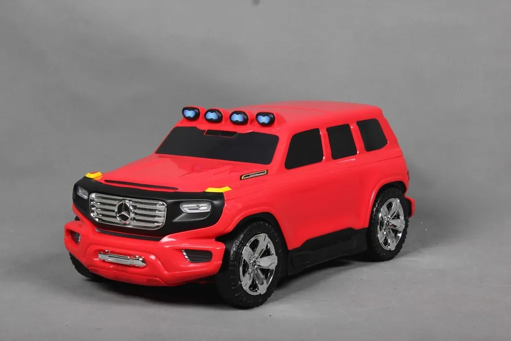 Bagaglio per bambini con licenza Mercedes-Benz Ener-G-Force - piccola borsa da viaggio rossa