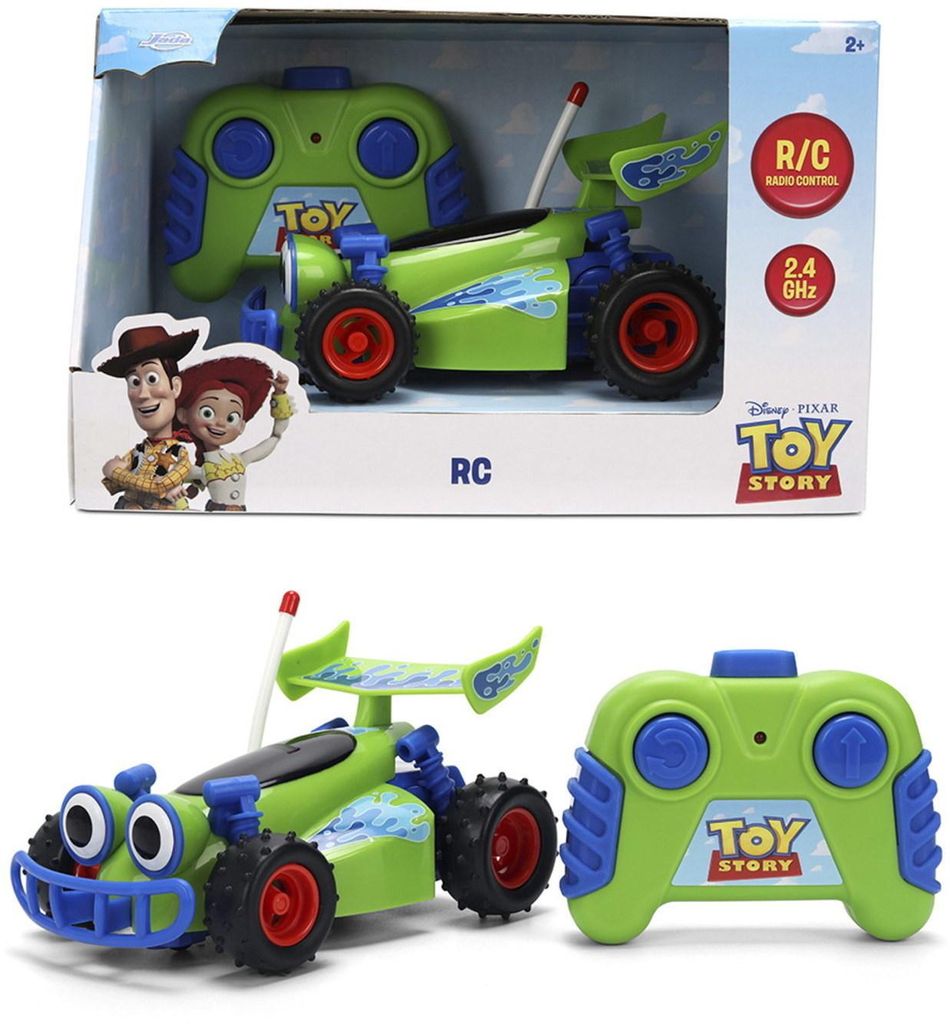 Jada Toy Story Buggy 1:32, 14 cm, funkbesturing, groen, Productafbeelding 