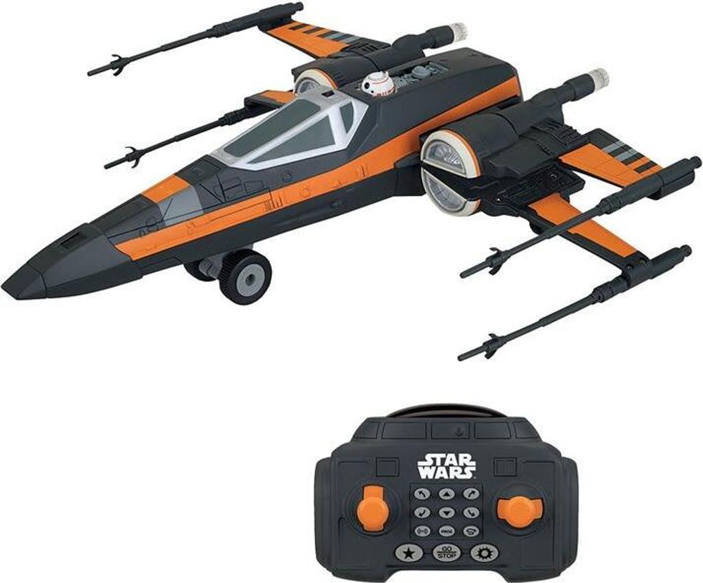 MTW Toys 3108200 - Star Wars Episode VII, RC U Command X - Wing, mit Fernsteuerung, ca. 30 cm