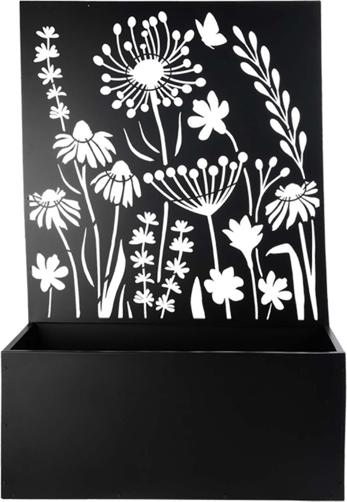 Pflanzkübel Raumteiler Esschert’s Garden Blumen Metall 100 Produktbild 