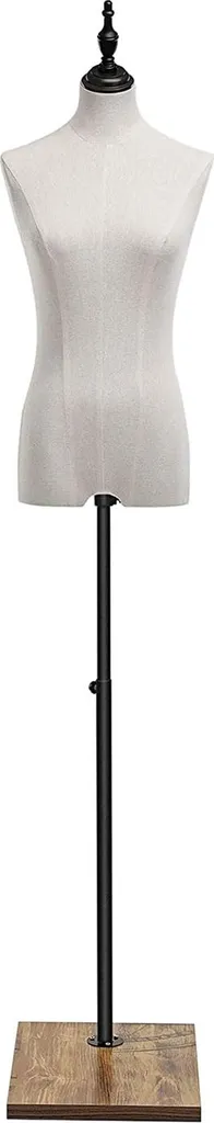 Mannequin blanc réglable : fini les vêtements mal ajustés en vitrine