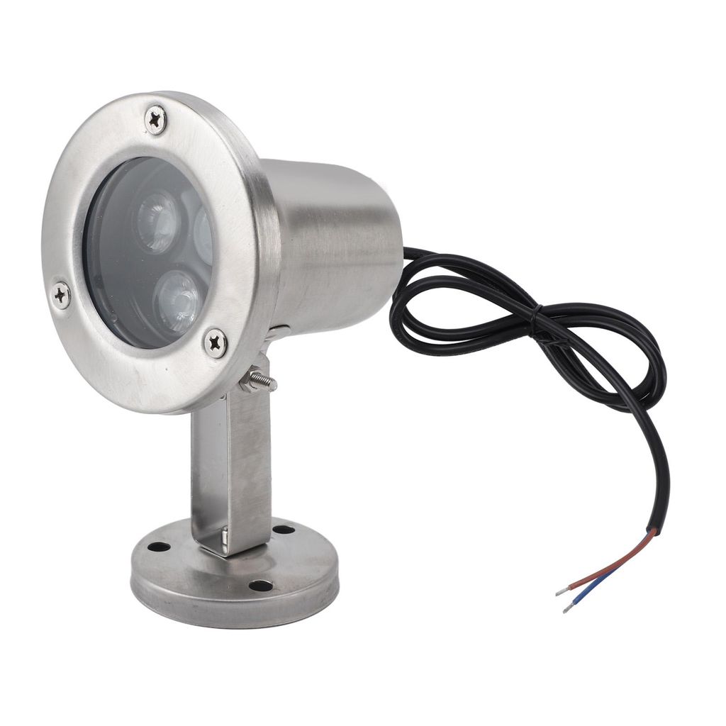 Světlo pro jezírka, 3 W, LED, nerezová ocel, IP68, Obrázek produktu 