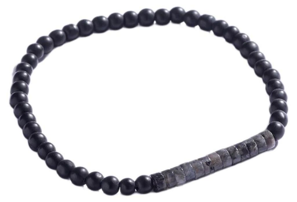 Perlenarmband mit Larvikit fü r Mä nner MCGB5105