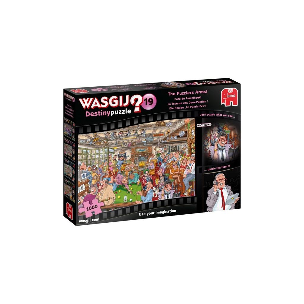 Jumbo Spiele Jumbo Destiny 19 Die Kneipe Eck 1000 T. Puzzle Image du produit 