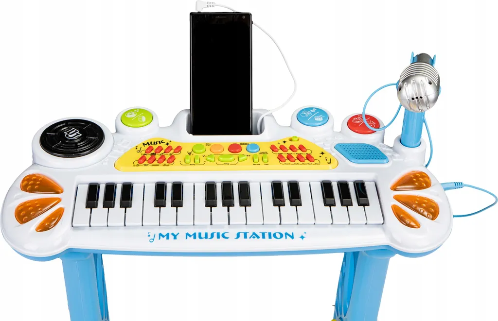 Clavier orgue piano multifonction 54 touches avec micro et port MP3