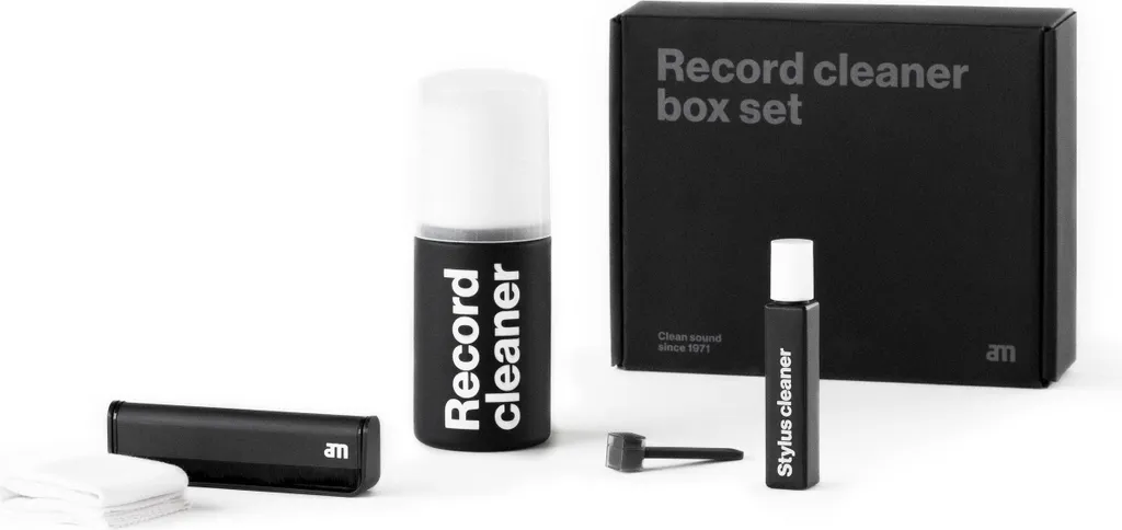 AM Record Cleaner Box Set - Kit Pulizia Vinile Professionale Completo