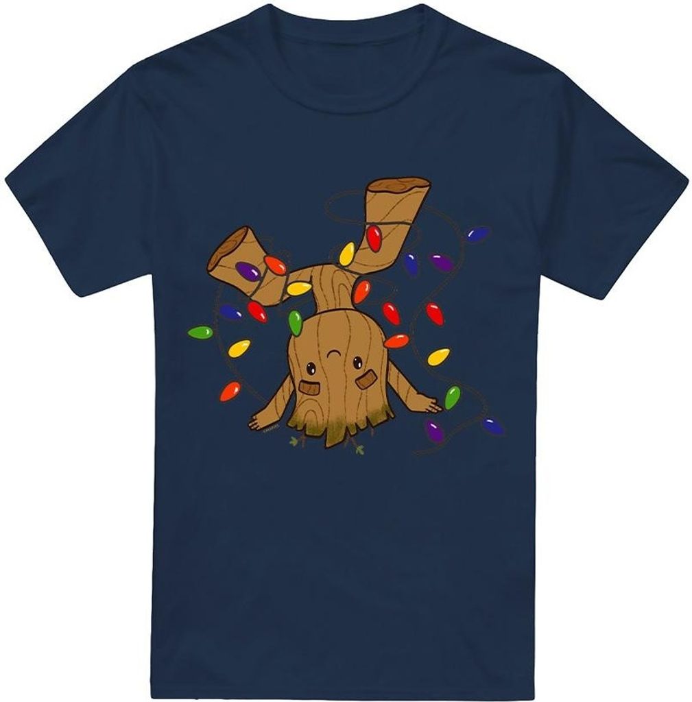 Guardians Of The Galaxy - T-Shirt für Herren TV4180 (XL) (Marineblau)