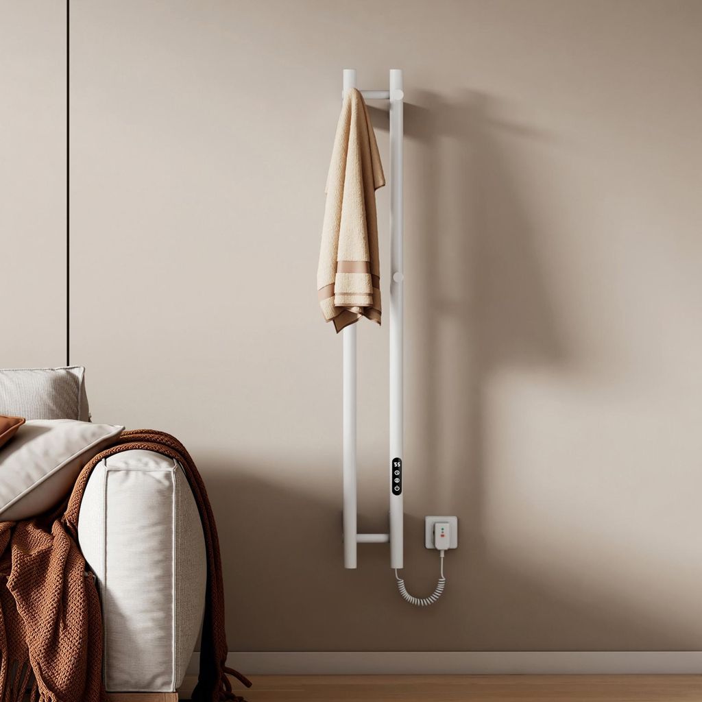 EMKE Elektrische handdoekradiator met WLAN-app-bediening, Productafbeelding 