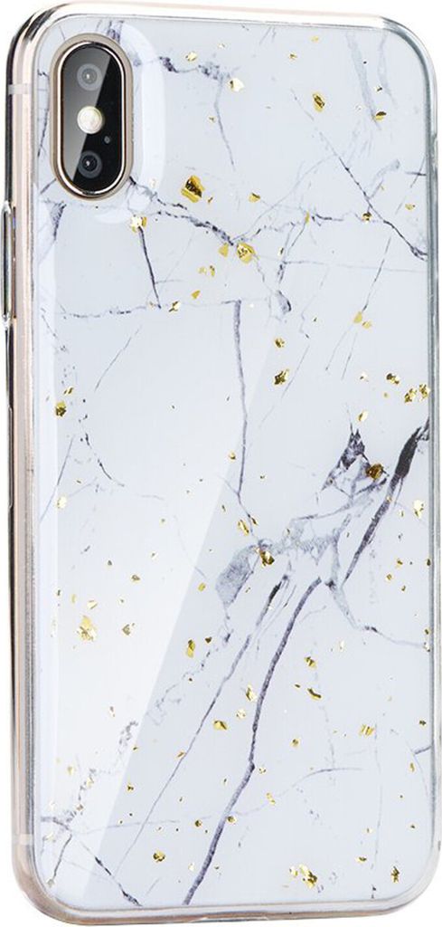 cofi1453 Hülle Schale Marble Case Cover Stein Marmor Design Glitzer Muster Handyhülle Handyschale Fashion Tasche Schutz Motiv 1 für Huawei Mat...