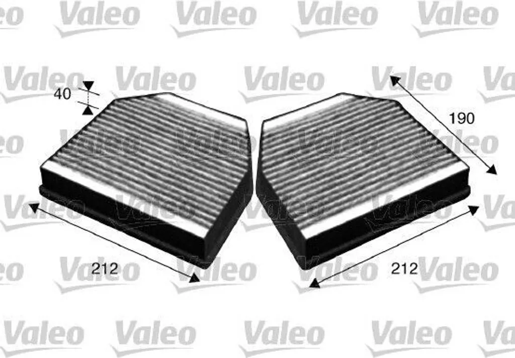 Filtre de climatisation Mercedes Classe G W461 et W463 Valeo 715621