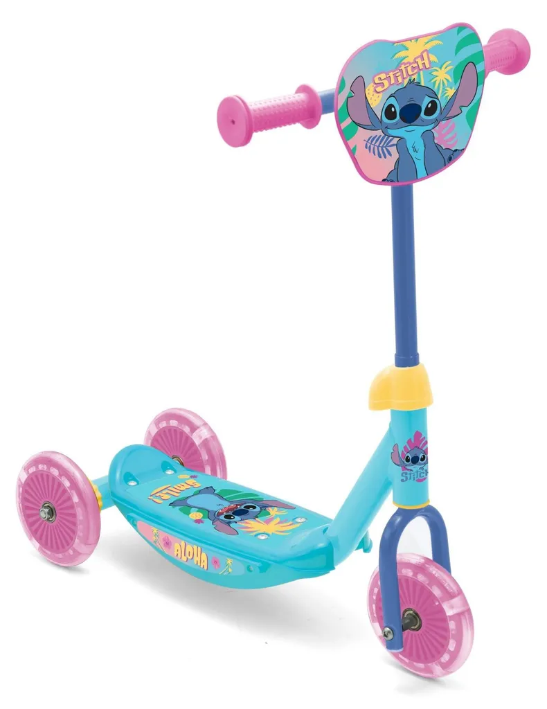 Tricycle Lilo & Stitch : Apprendre à pédaler sans risque de chute enfant