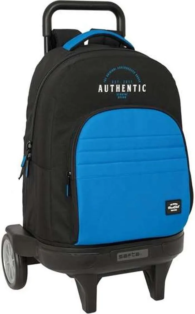 Sac à dos scolaire à roulettes BlackFit8 Underground pour le collège