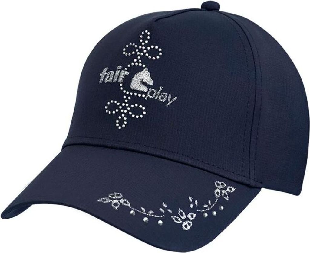 Fairplay Baseball Cap FP ANTILA FLEUR navy FS/23, Color:Navy