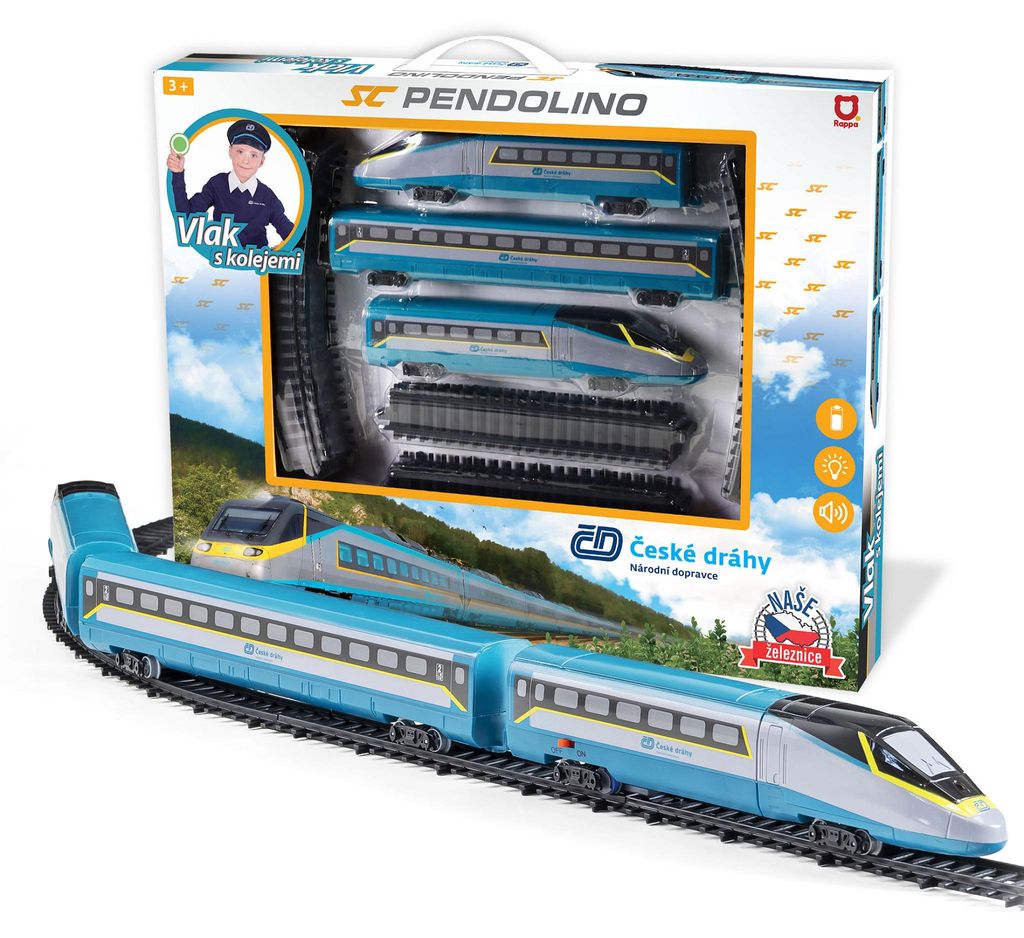 Sc Pendolino-Zug der Tschechischen Bahn Produktbild 