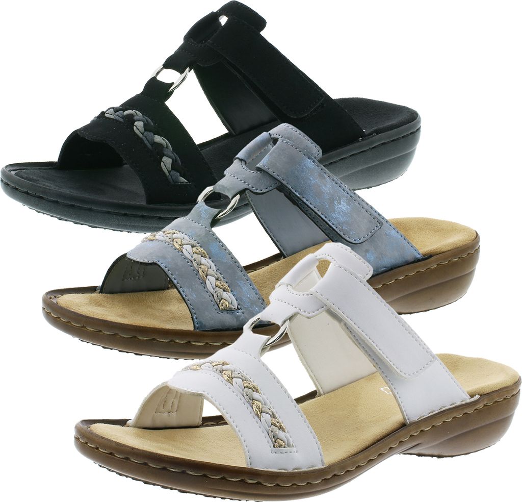 Rieker Damen Damenschuhe weiß Gr. 39 Produktbild 6