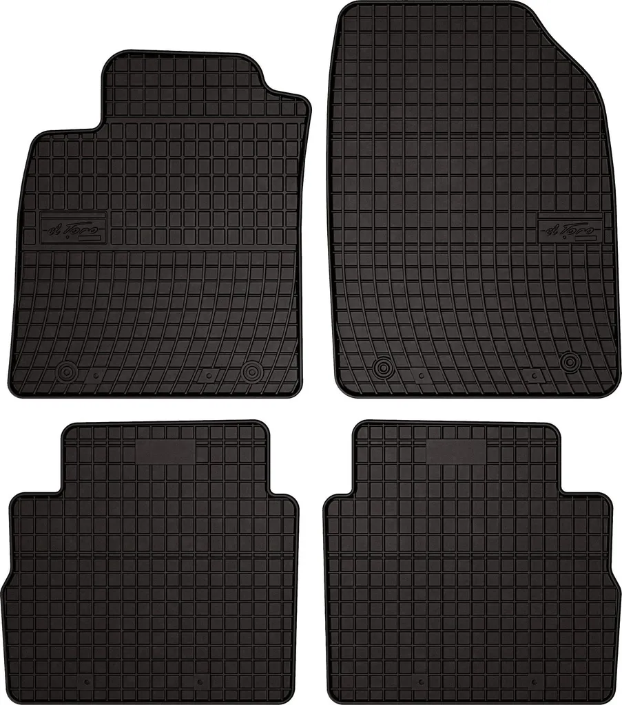 Set Tappetini Opel Signum Gomma 3D Neri 2003-2008 - Alta Resistenza