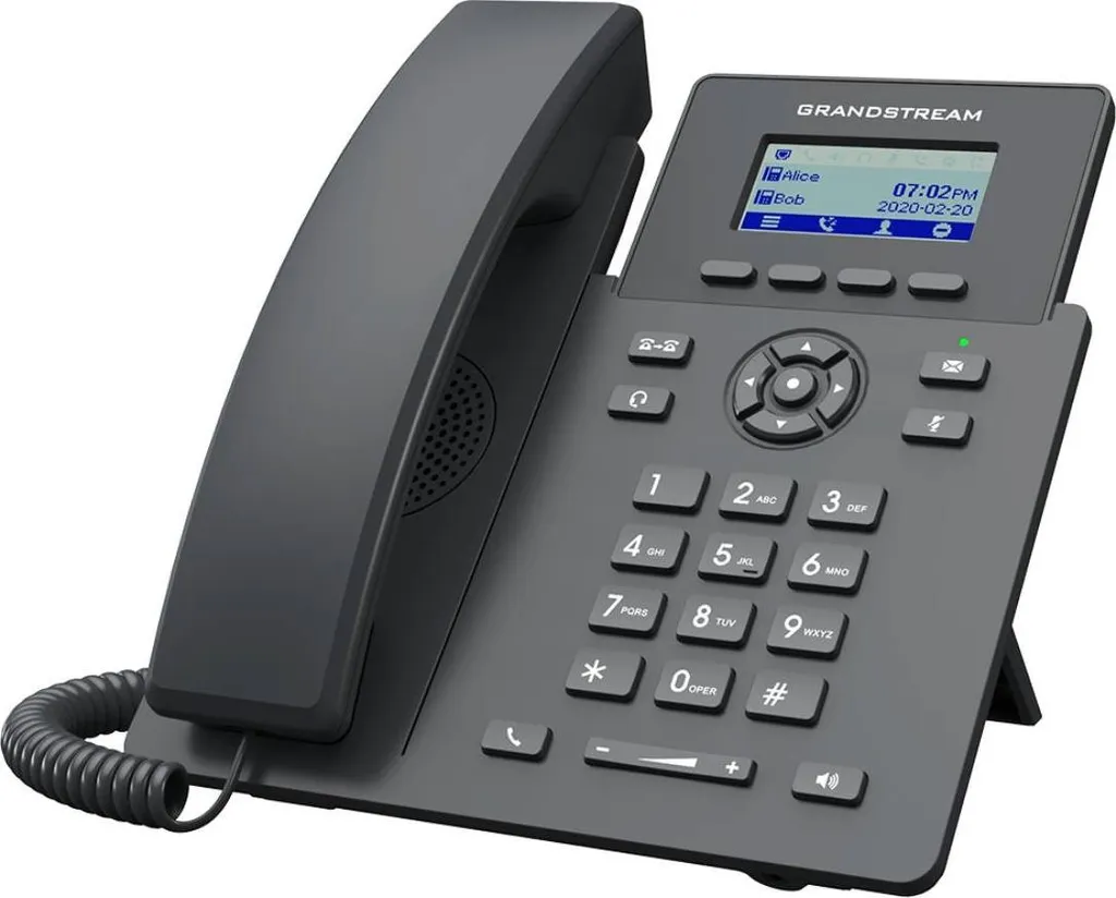Grandstream GRP2601W Téléphone IP WiFi Essential - Poste SIP 2 Lignes