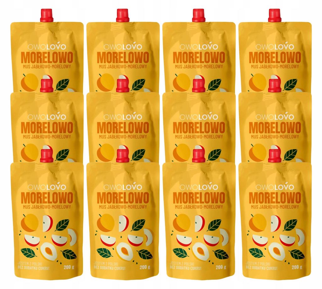 Owolovo Mousse d'abricot 200 g Image du produit 