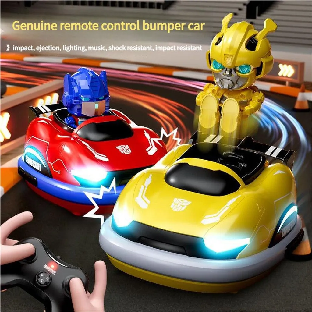 Voiture Télécommandée de Combat 2 Pièces avec Effets Sonores et Lumières