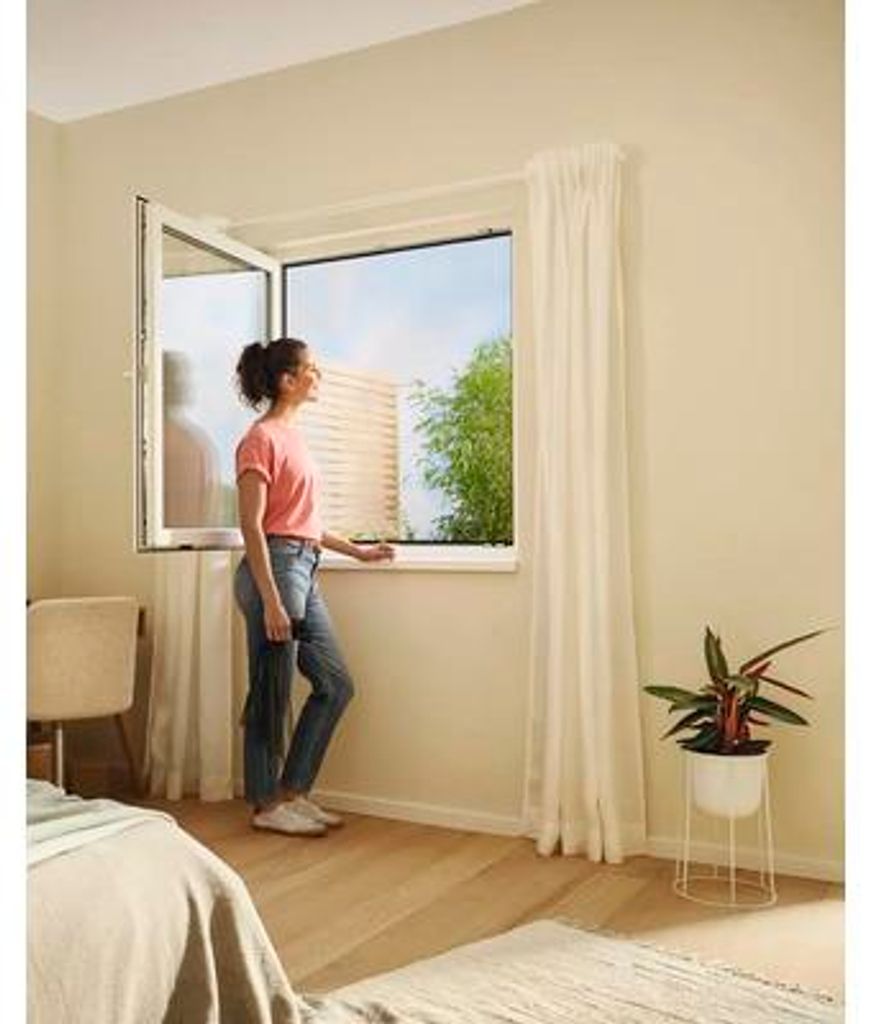 tesa COMFORT moustiquaire pour fenêtres, 1.30 m x 1.50 m Image du produit 
