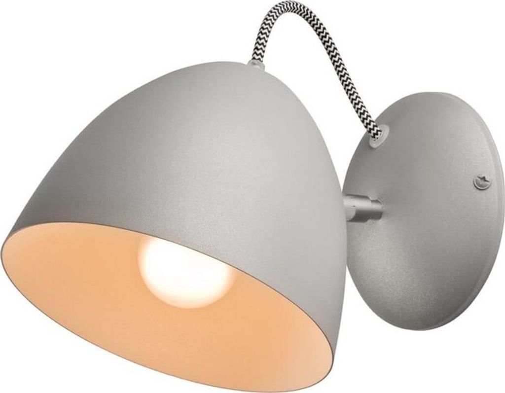 Bioledex Wandleuchte im modernen Design 24cm E27 silber Produktbild 