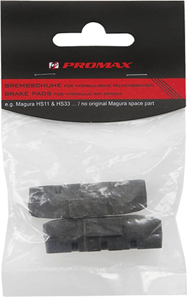 PROMAX Bremsgummi 50 H, schwarz für Magura HS11 und HS33 Produktbild 