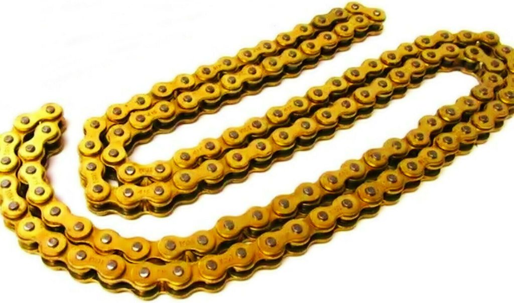 Antriebskette IGM Heavy Duty Gold mit Kettenschloss 420 x Produktbild 