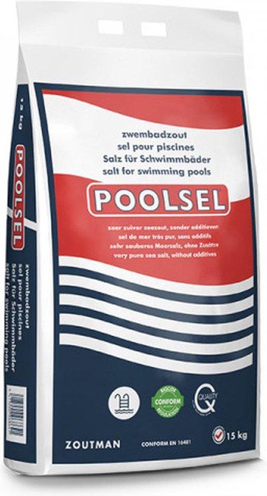 Intex Poolsalz Jodfrei 99,8 % Rein 15 kg Beutel für Salzwassersysteme