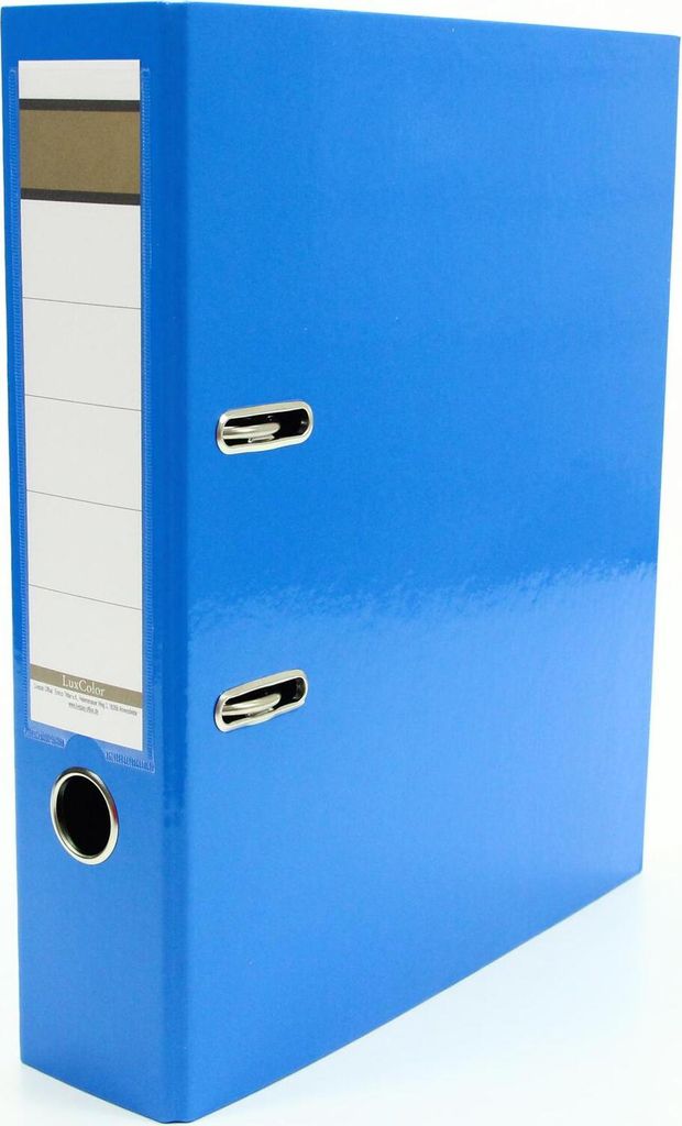 Livepac Caribic Glanz-Ordner / DIN A4 / 75mm breit / Farbe: blau
