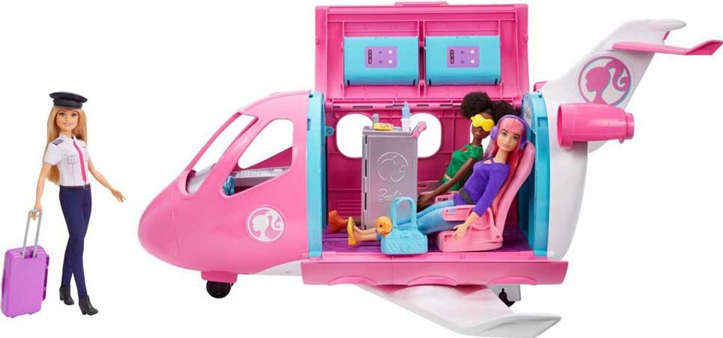 MATTEL GJB33 Barbie Reise Traumflugzeug mit Puppe Produktbild 8