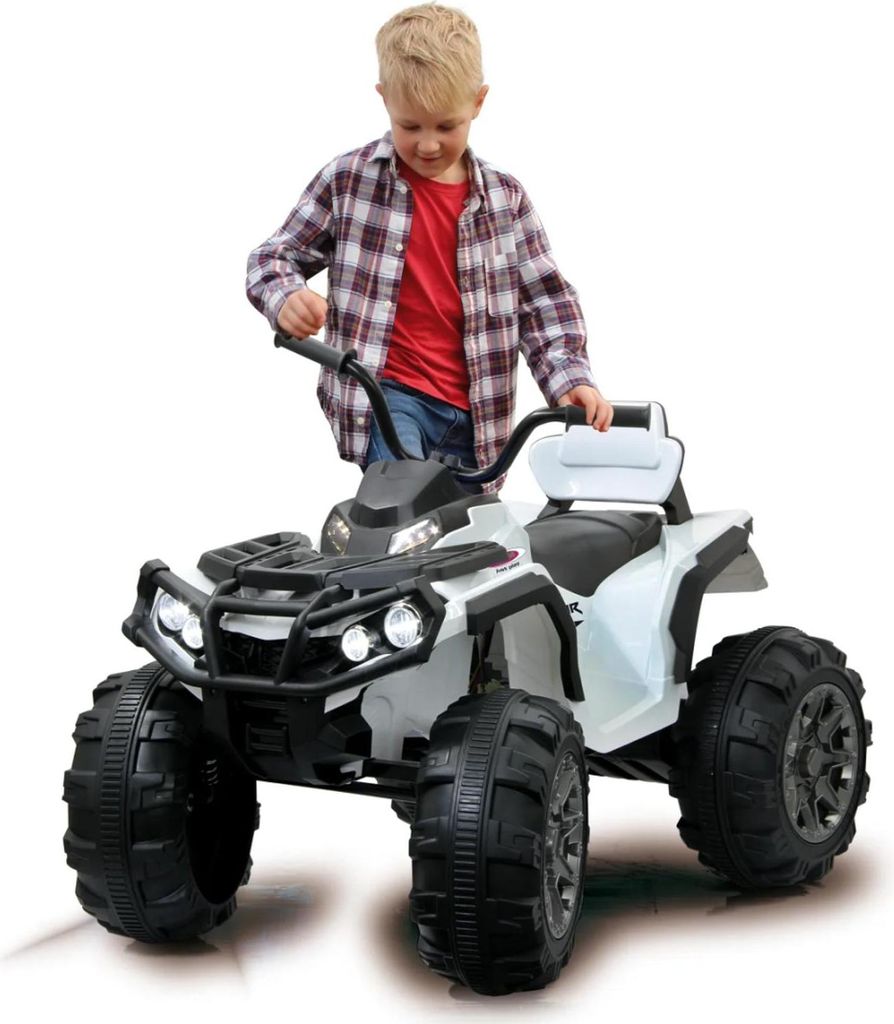 Jamara Ride-On Protector Quad 12V weiß ,460248 Produktbild 