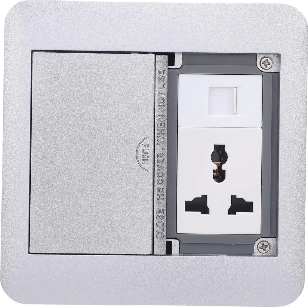 Dites adieu aux câbles visibles avec cette prise encastrable 4000W RJ45