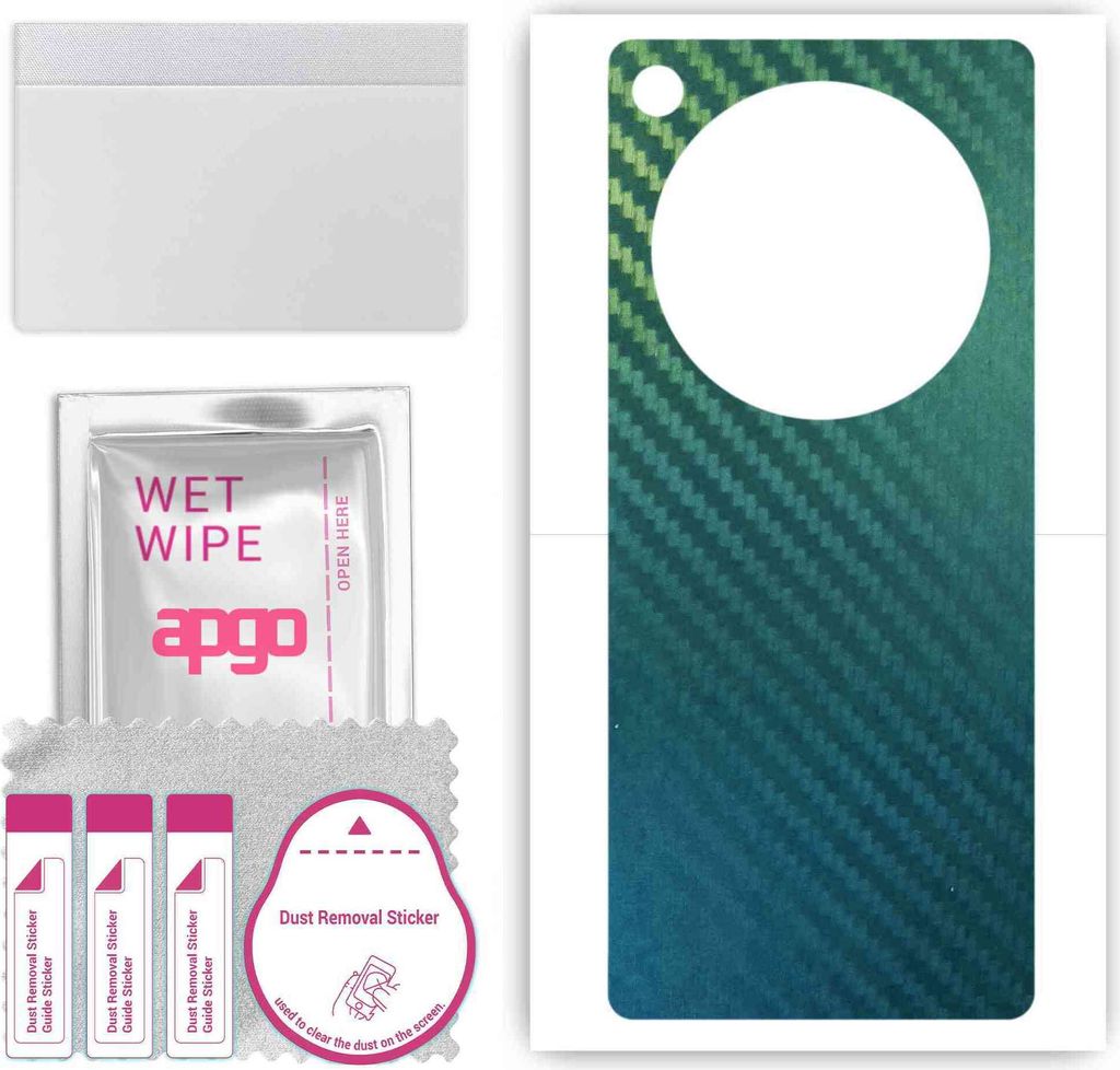 apgo Rückseite Schutzfolie, Skin, kompatibel mit OnePlus Produktbild 
