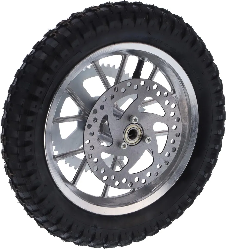 Roue arrière de rechange pour dirt bike 49cc 47cc 2 temps 12,5 x 2,75 pouces
