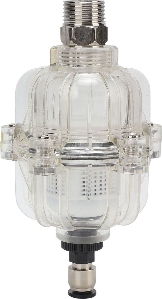 AD400 Transparenter Luftkompressor-Filter 1/2in Öl-Wasser-Abscheider Automatisches Ablassventil 0.3?1.2MPa